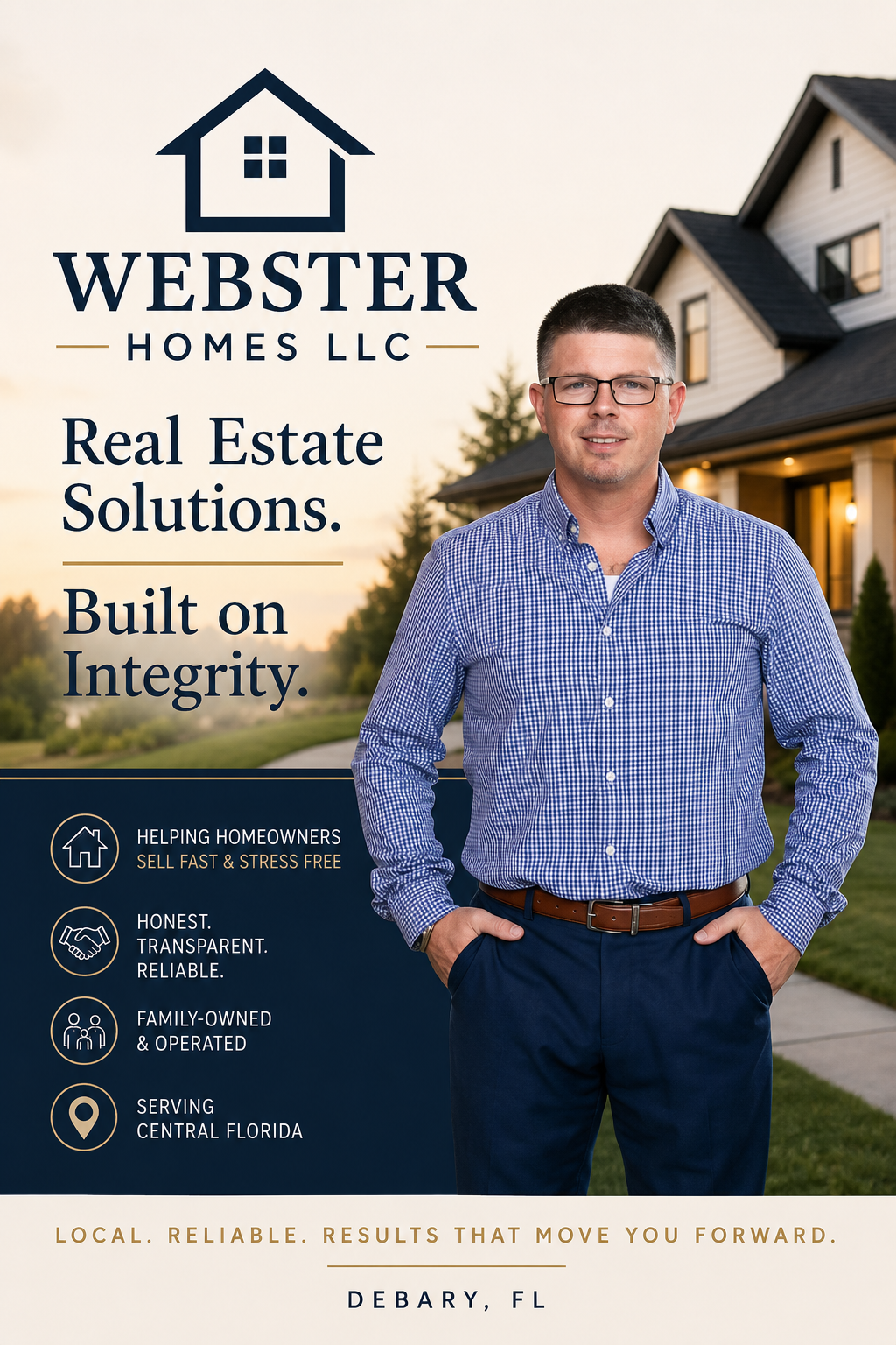 Webster Homes LLC — Real Estate Solutions Built on Integrity, DeBary, Florida