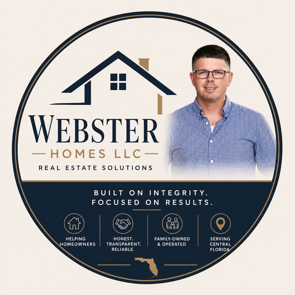 Webster Homes LLC seal — Family-Owned, Serving Central Florida